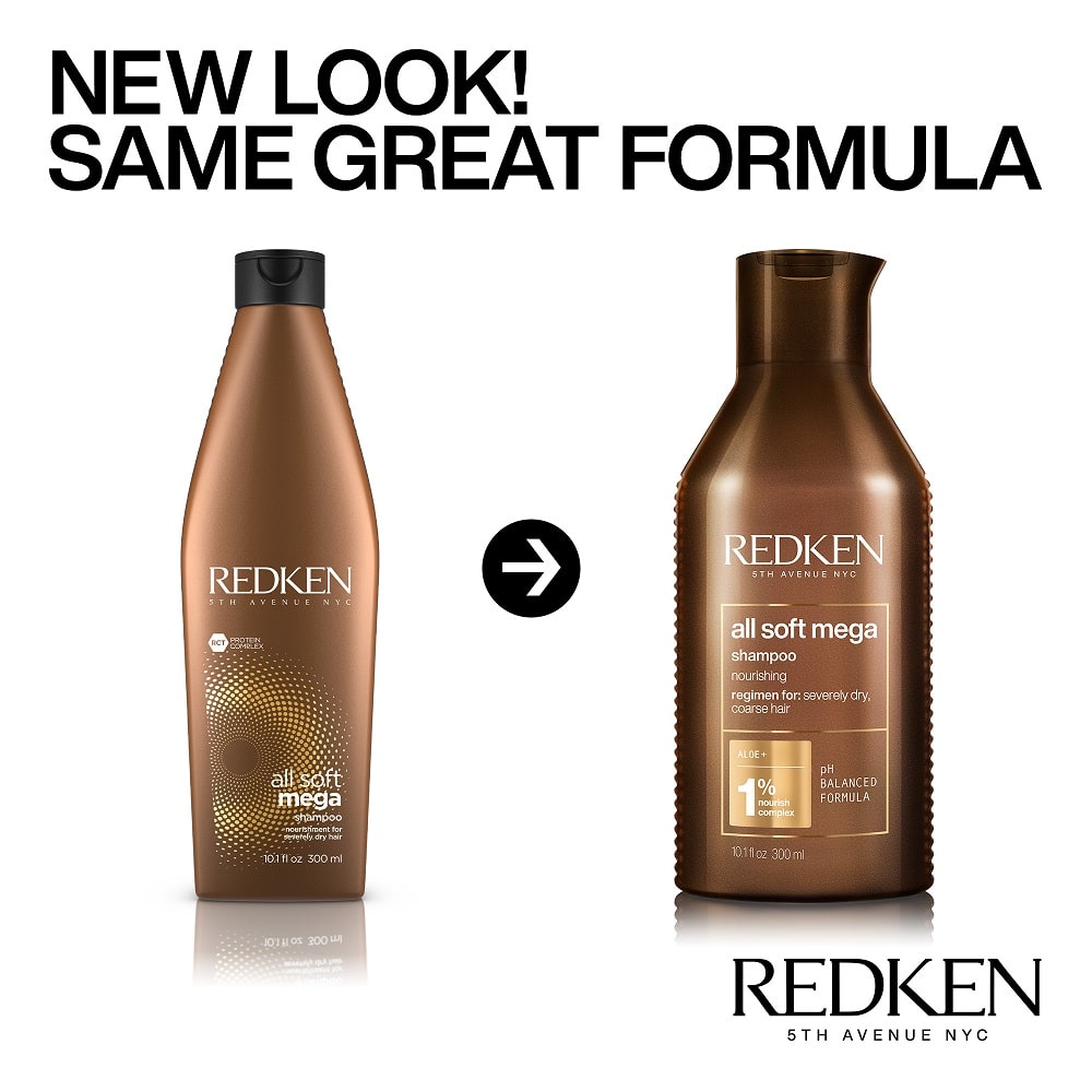 Redken All Soft Mega Curl Shampoo 300ml