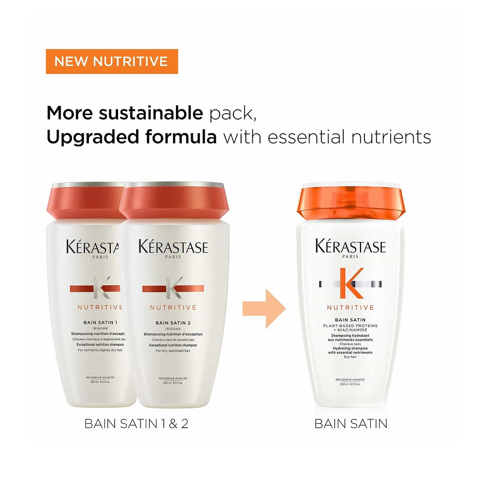 Kerastase Nutritive Bain Satin - Dry Hair (Fine to Medium) 250ml