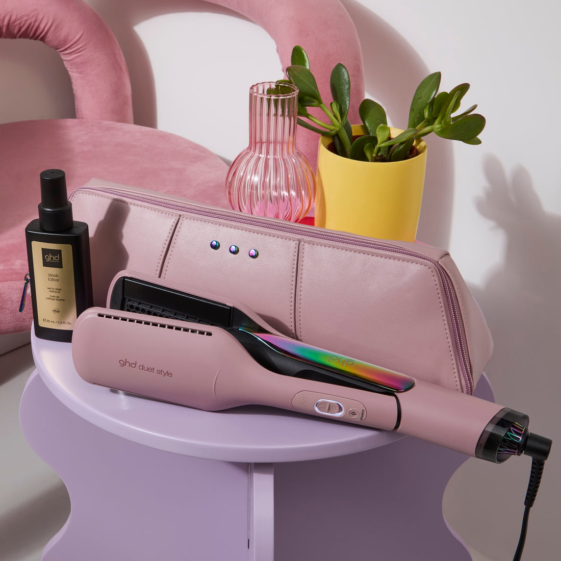 ghd Duet Style Limited Edition Hot Air Styler in Transcendent Pink