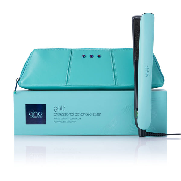 ghd Gold Limited Edition Hair Straightener in Mystic Aqua