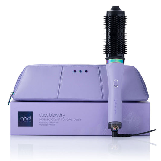 ghd Duet Blowdry Limited Edition Hair Dryer Brush in Galactic Lilac