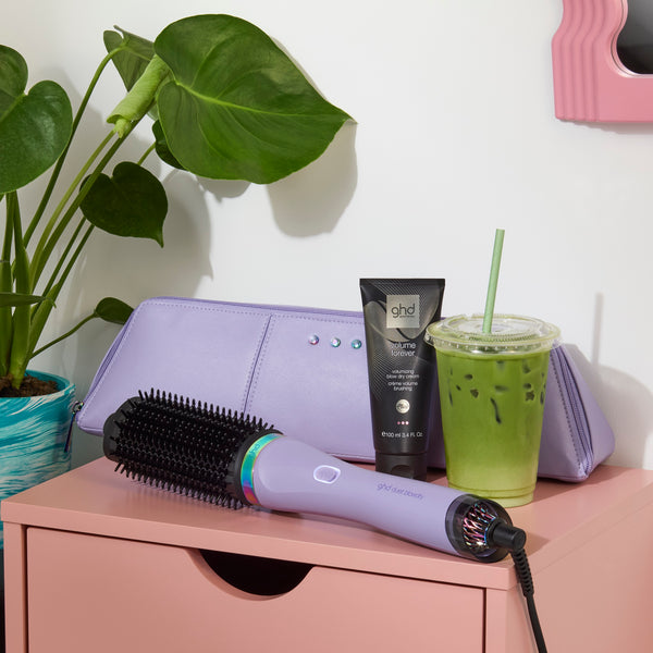 ghd Duet Blowdry Limited Edition Hair Dryer Brush in Galactic Lilac