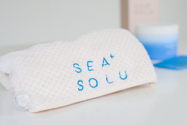 SEA+ SOLU Micro-Fibre Hair Towel