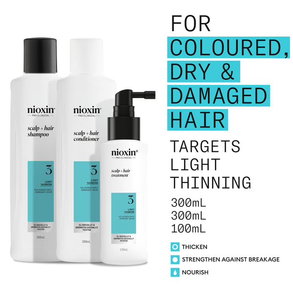 Nioxin Scalp + Hair Thickening System 3, Xmas Kit