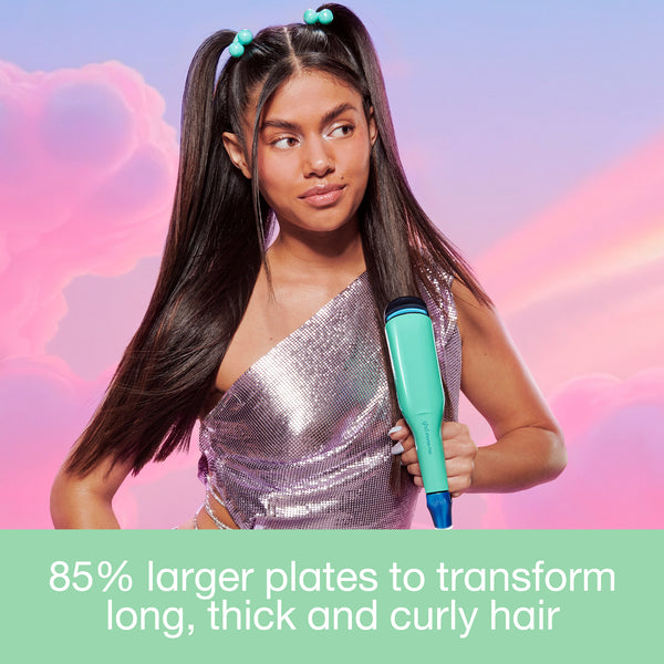 ghd Chronos Max Limited Edition Wide Plate Hair Straightener in Jelly Mint