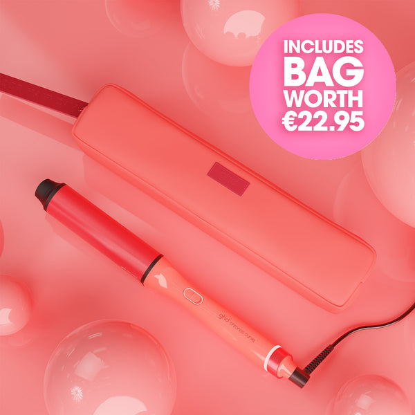 ghd Chronos Curve Limited Edition Max Wand (38mm Barrel) in Candy Coral