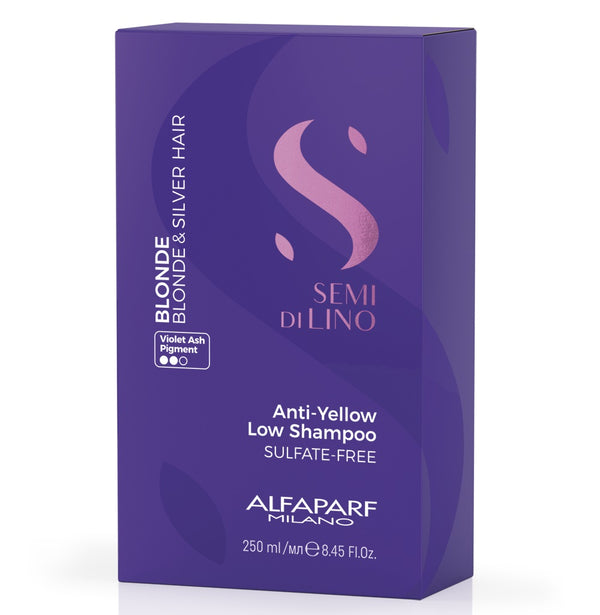 Semi di Lino Blonde Anti-Yellow Low Shampoo 250ml