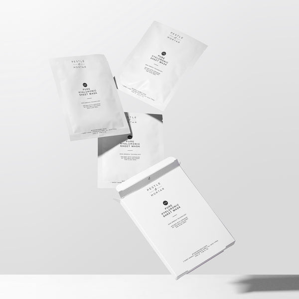 Pestle & Mortar Pure Hyaluronic Sheet Mask (3 sheets)