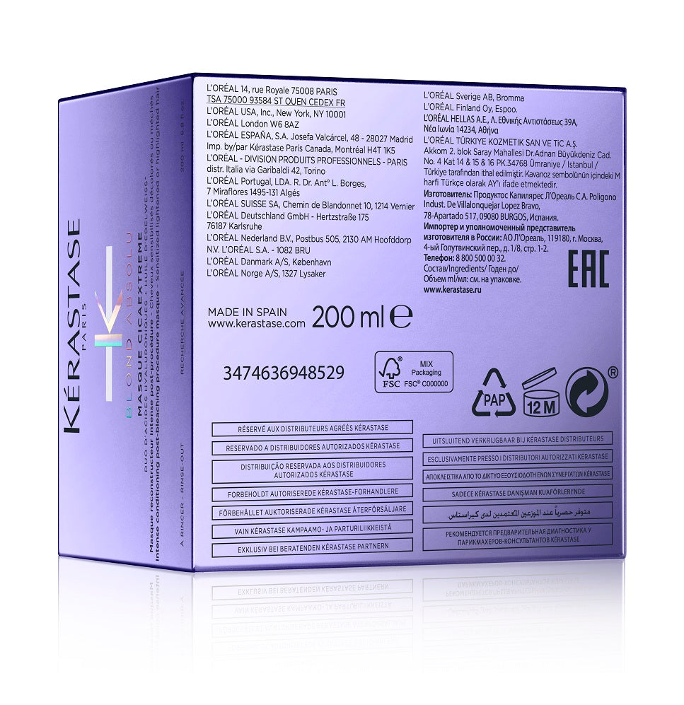 Kérastase Blond Absolu Masque Cicaextreme 200ml