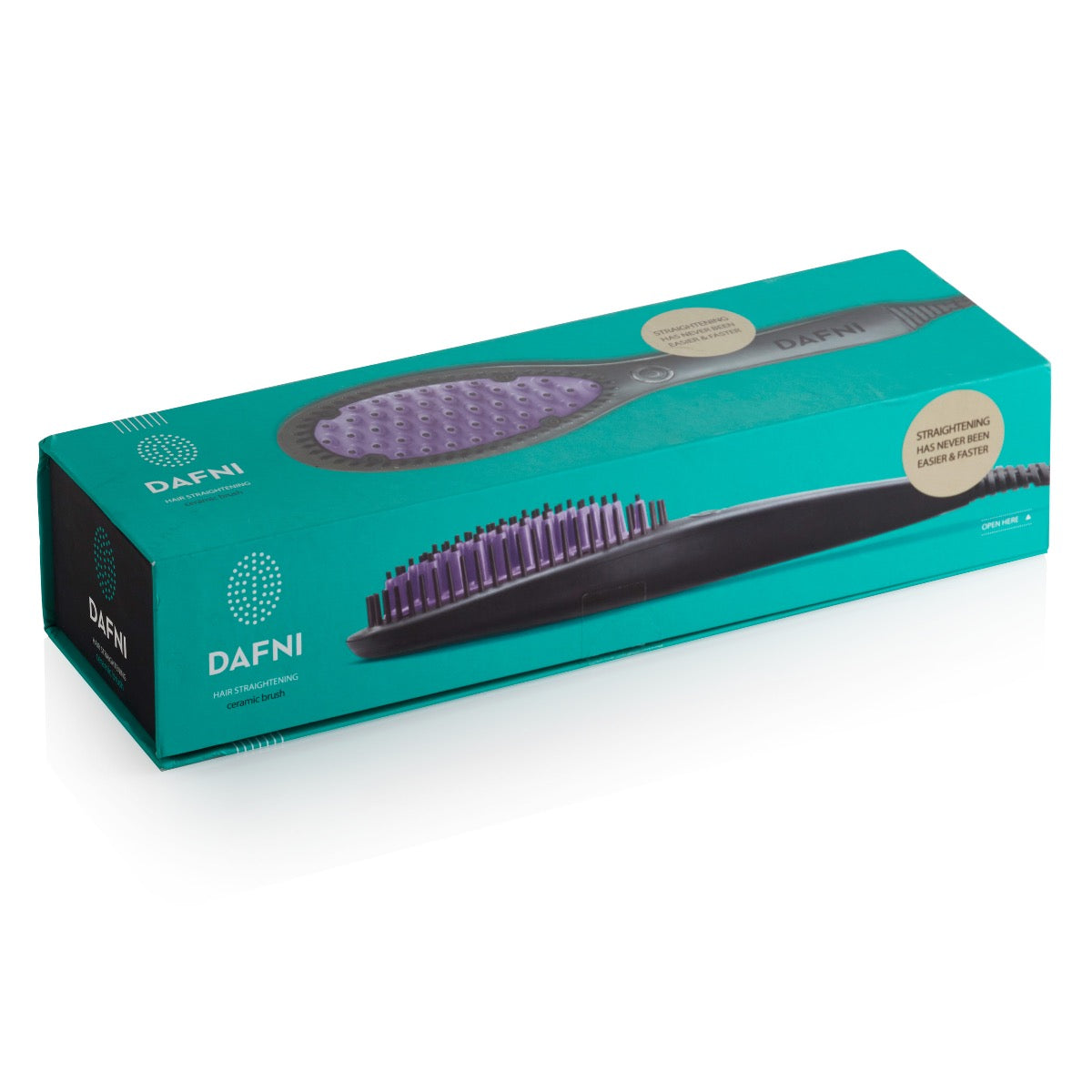 DAFNI Hair Straightening Ceramic Brush Peter Mark