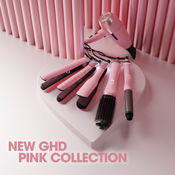 ghd Chronos Max Wide Plate Limited Edition Hair Straightener in Dusted Pink