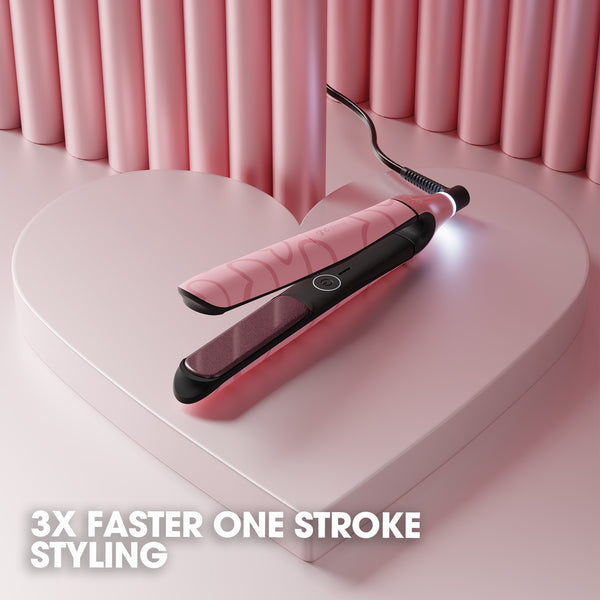 ghd Chronos Limited Edition Hair Straightener in Dusted Pink With Love