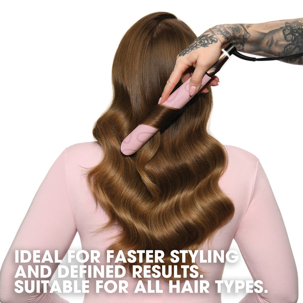 ghd Chronos Limited Edition Hair Straightener in Dusted Pink With Love