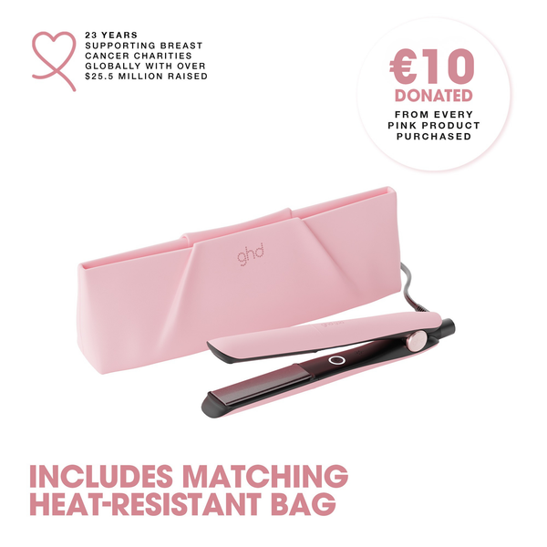 ghd Gold Limited Edition Hair Straightener in Dusted Pink