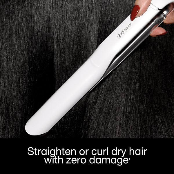 ghd Sculpt Interactive Hair Straightener - In White