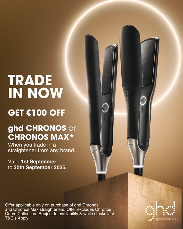 ghd Chronos Max Wide Plate Hair Straightener White