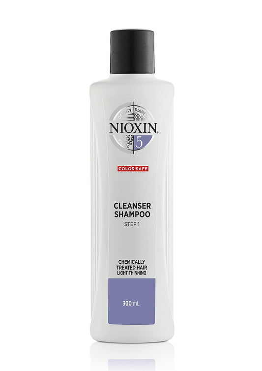 Nioxin System 5 Cleanser Shampoo Step 1 Chemically Treated Hair 300ml