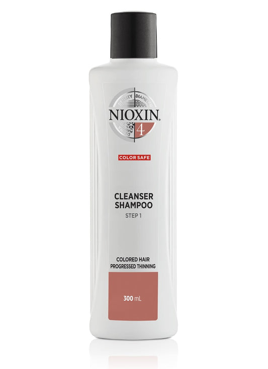Nioxin System 4 Step 1 Cleanser Shampoo Colored Hair 300ml