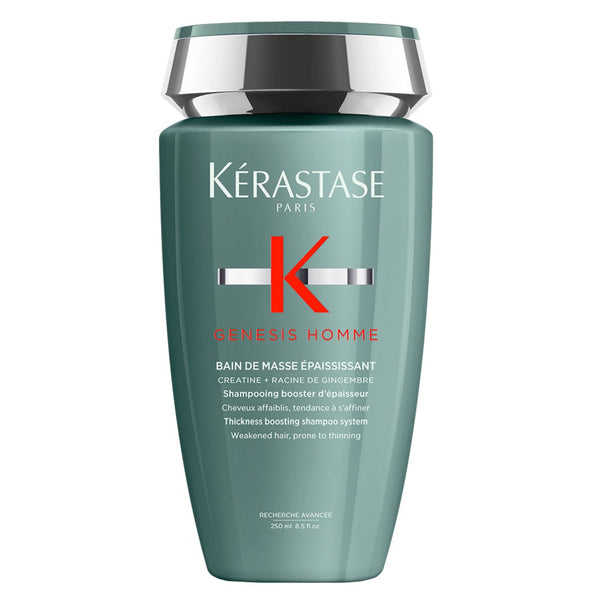 Kérastase shampoo bottle on a white background