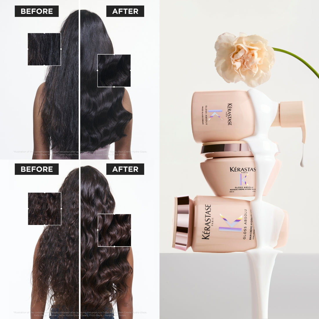 Kérastase Gloss Absolu Frizz Glaze Cream 240ml