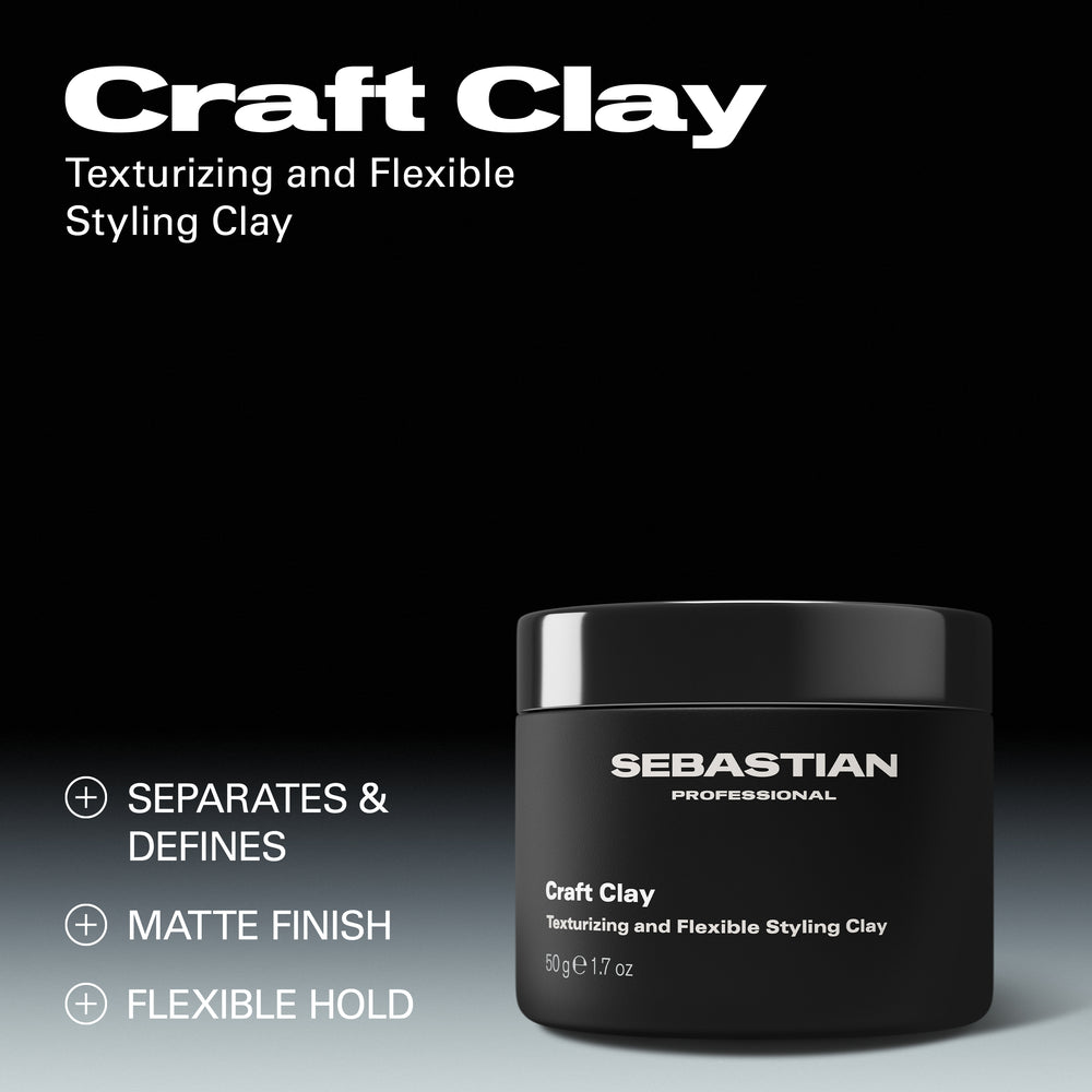 Sebastian Professional Craft Clay Texturizing & Flexible Styling Clay 50g