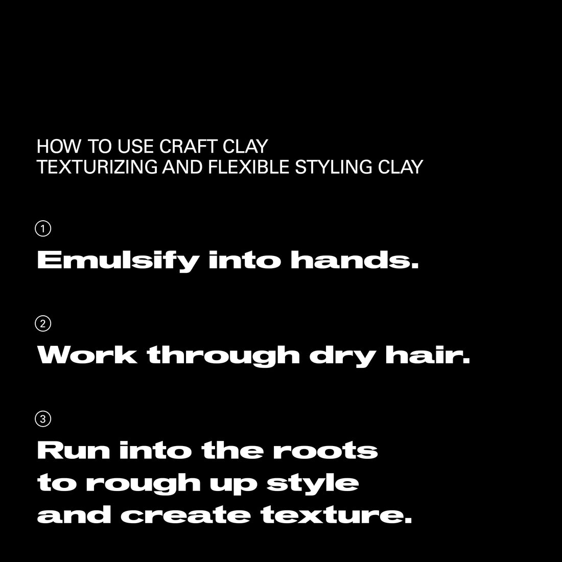 Sebastian Professional Craft Clay Texturizing & Flexible Styling Clay 50g