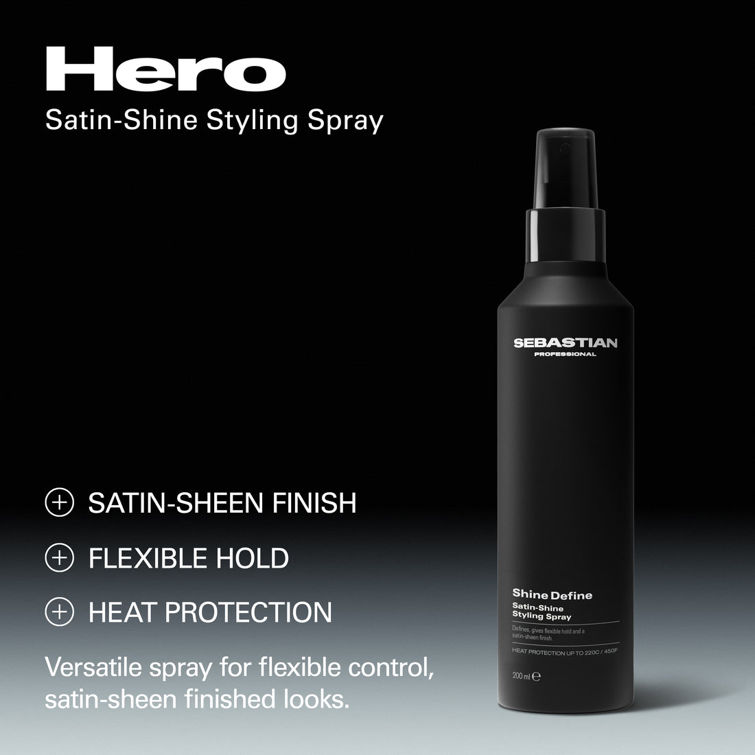 Sebastian Professional Shine Define Satin-Shine Styling Spray 200ml