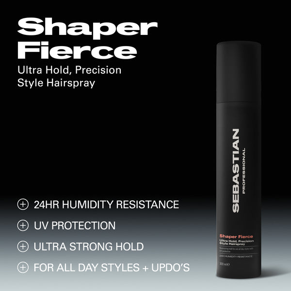 Sebastian Professional Shaper Fierce Max Hold and Mold Styling Spray 300ml