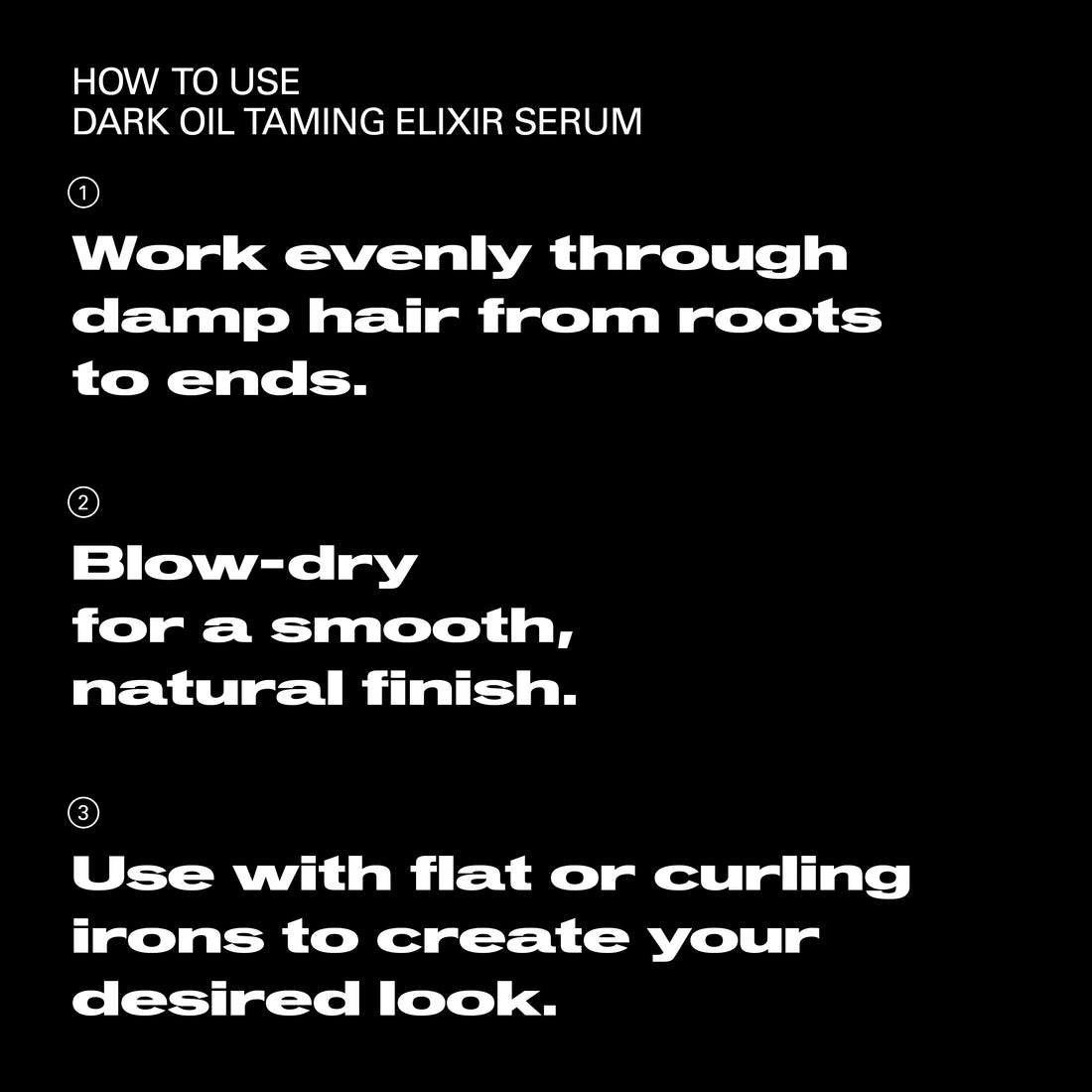 Sebastian Professional Dark Oil Taming Elixir Serum 140ml