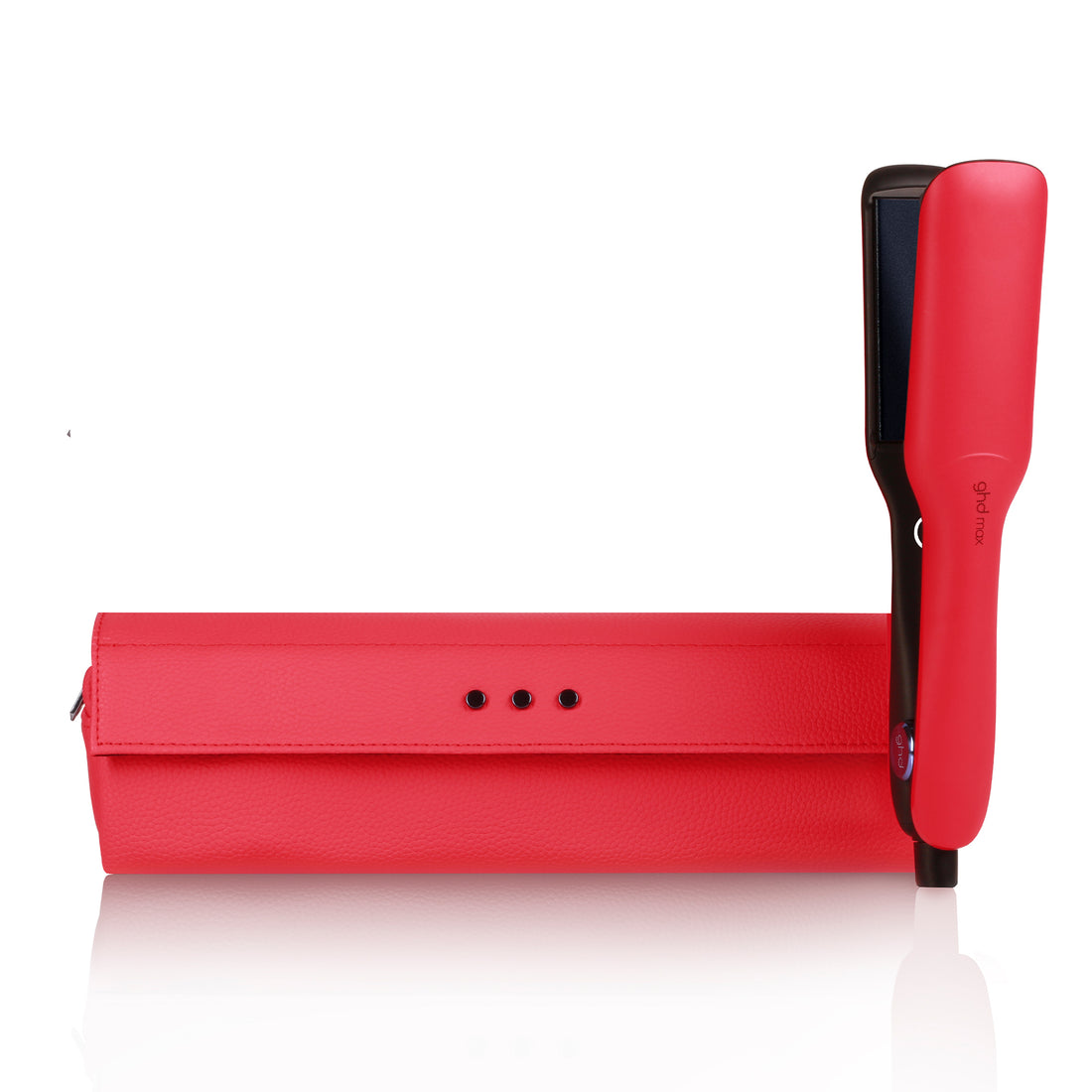 ghd Max - Wide Plate Hair Straightener in Radiant Red
