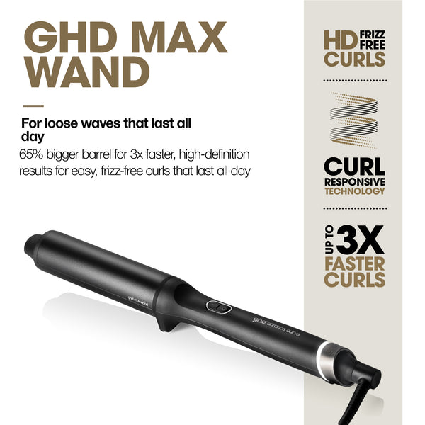 ghd NEW Chronos Curve Max Wand - 38mm Hair Curler