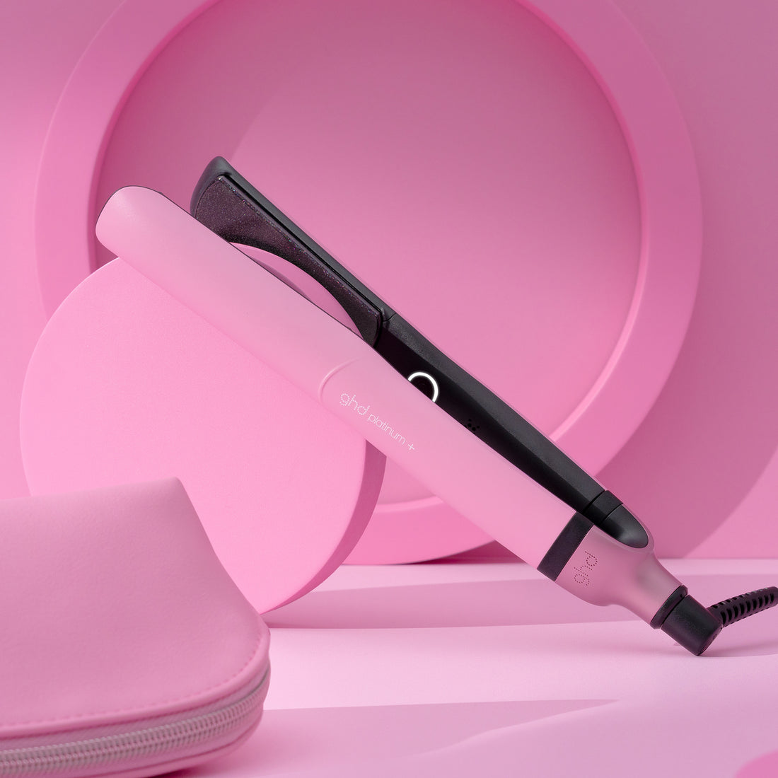 ghd Platinum+ Limited Edition Hair Straightener - Fondant Pink Charity Edition