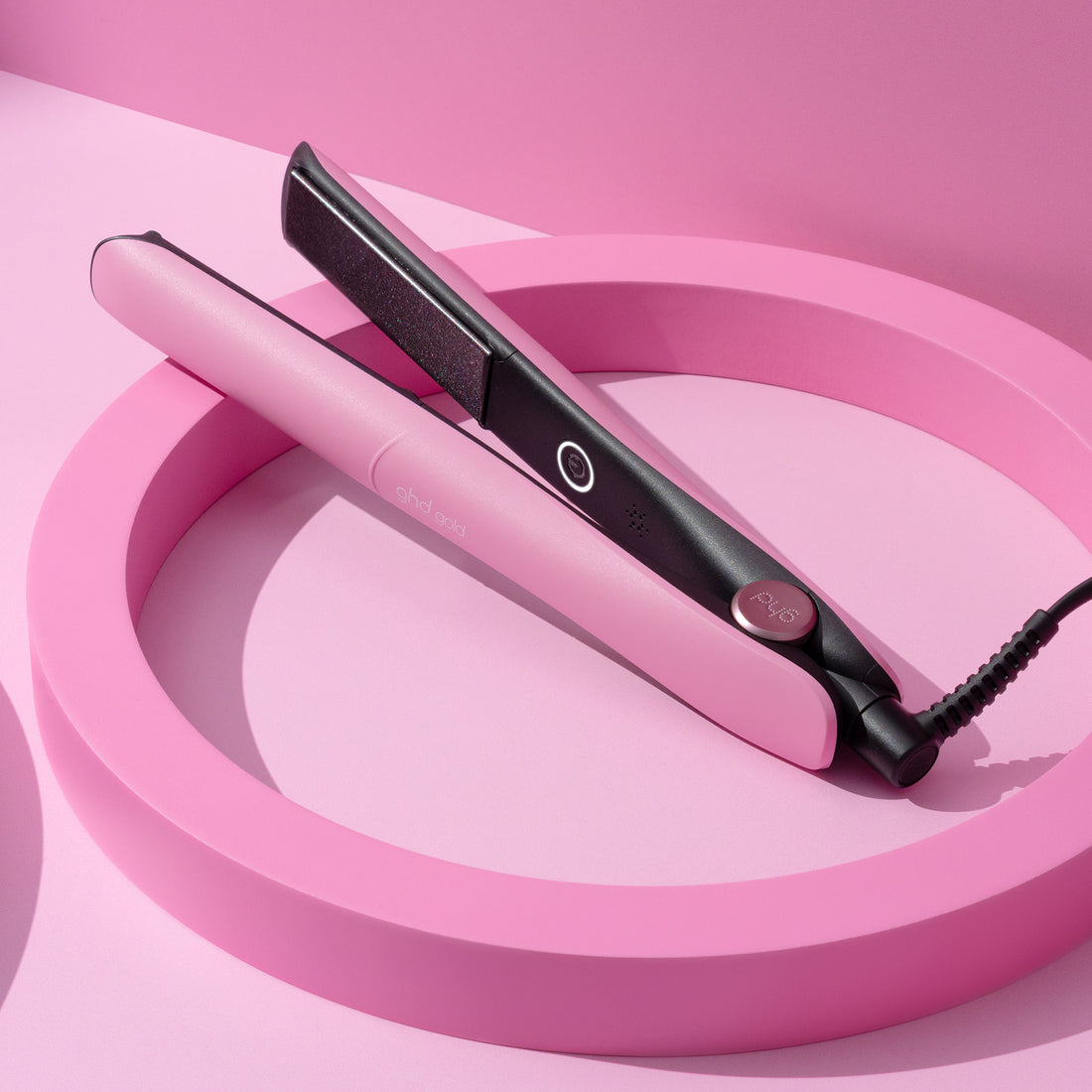 ghd Gold® Limited Edition Hair Straightener - Fondant Pink Charity Edition