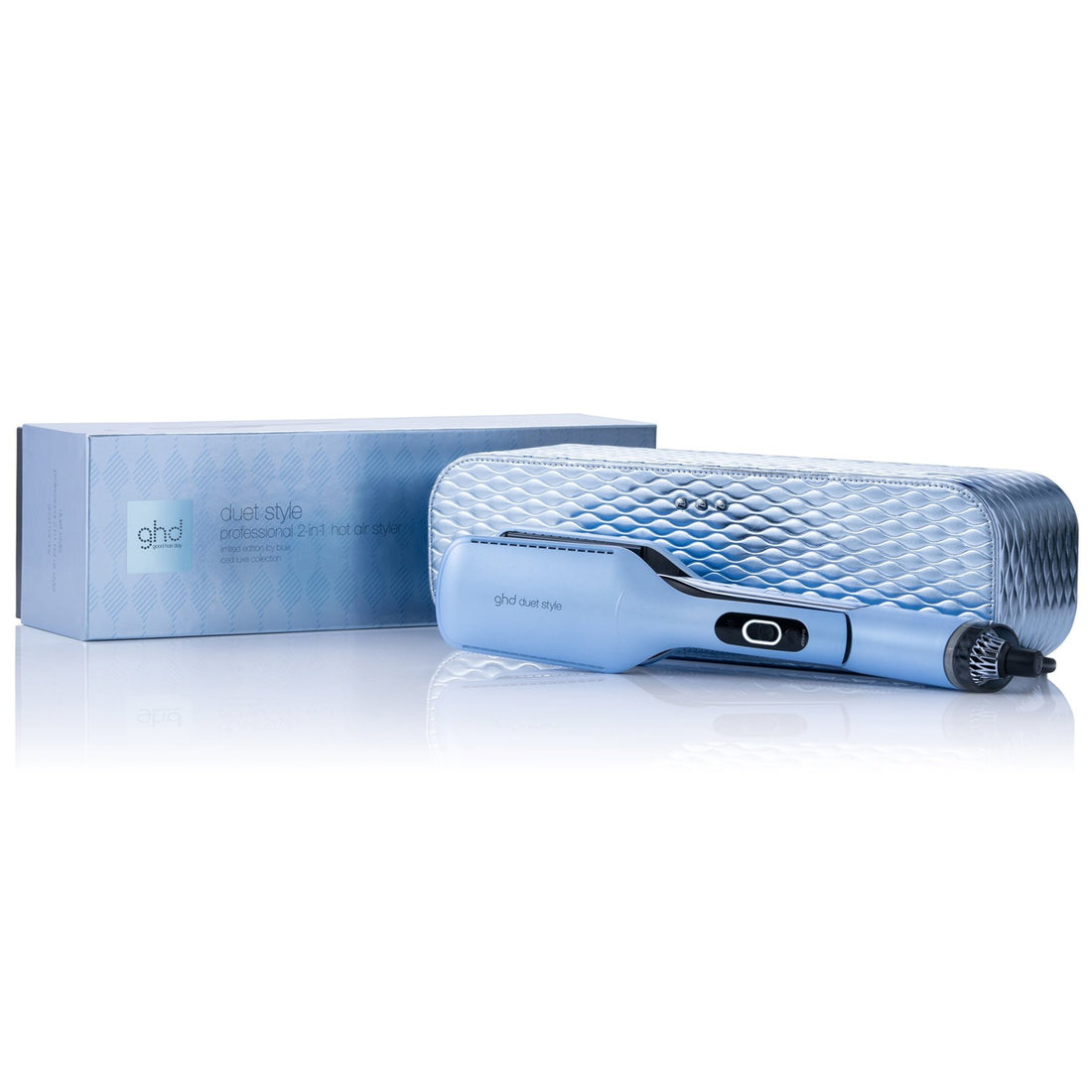 ghd Duet Style Limited-Edition Gift Set - 2-in-1 Hot Air Styler in Icy Blue