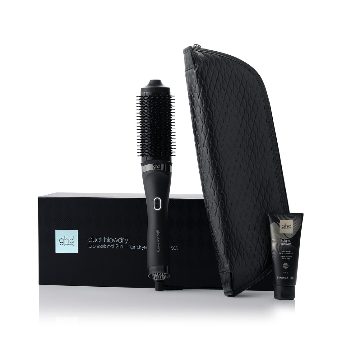 ghd Duet Blowdry Gift Set - Volumising Hair Dryer Brush