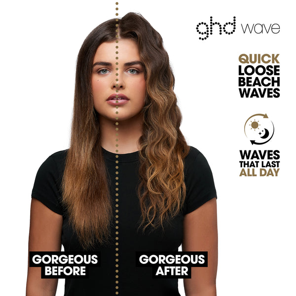 ghd Wave Triple Barrel Waver in Black