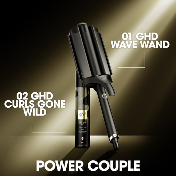 ghd Wave Triple Barrel Waver in Black
