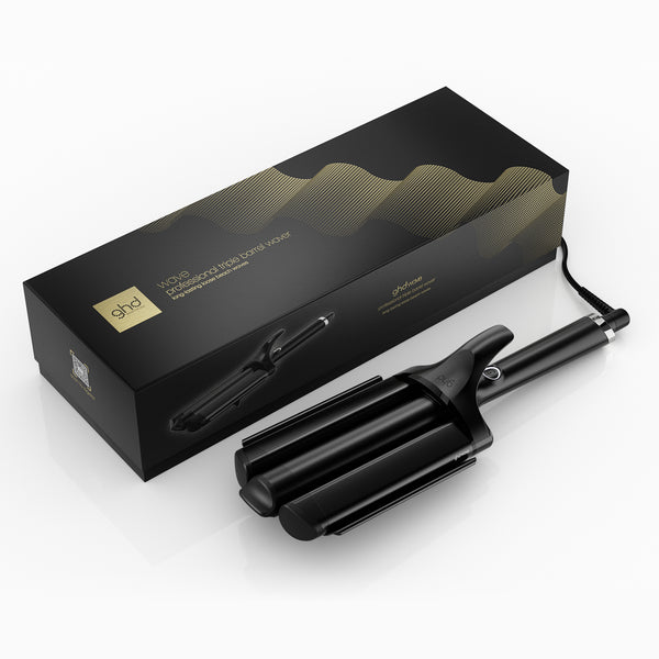ghd Wave Triple Barrel Waver in Black