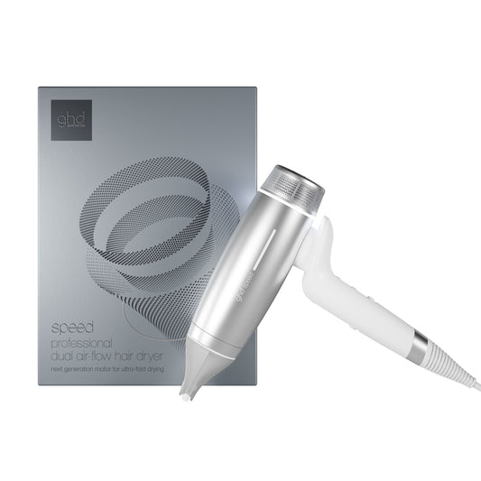 ghd Speed Hair Dryer - In Silver White