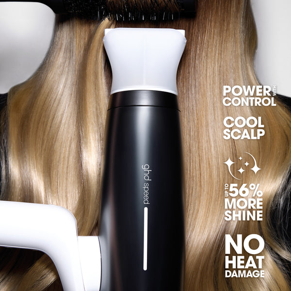 ghd Speed Hair Dryer - In Silver White