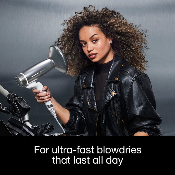 ghd Speed Hair Dryer - In Silver White