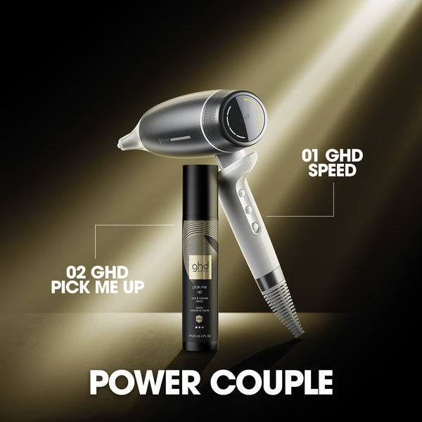 ghd Speed Hair Dryer - In Silver White