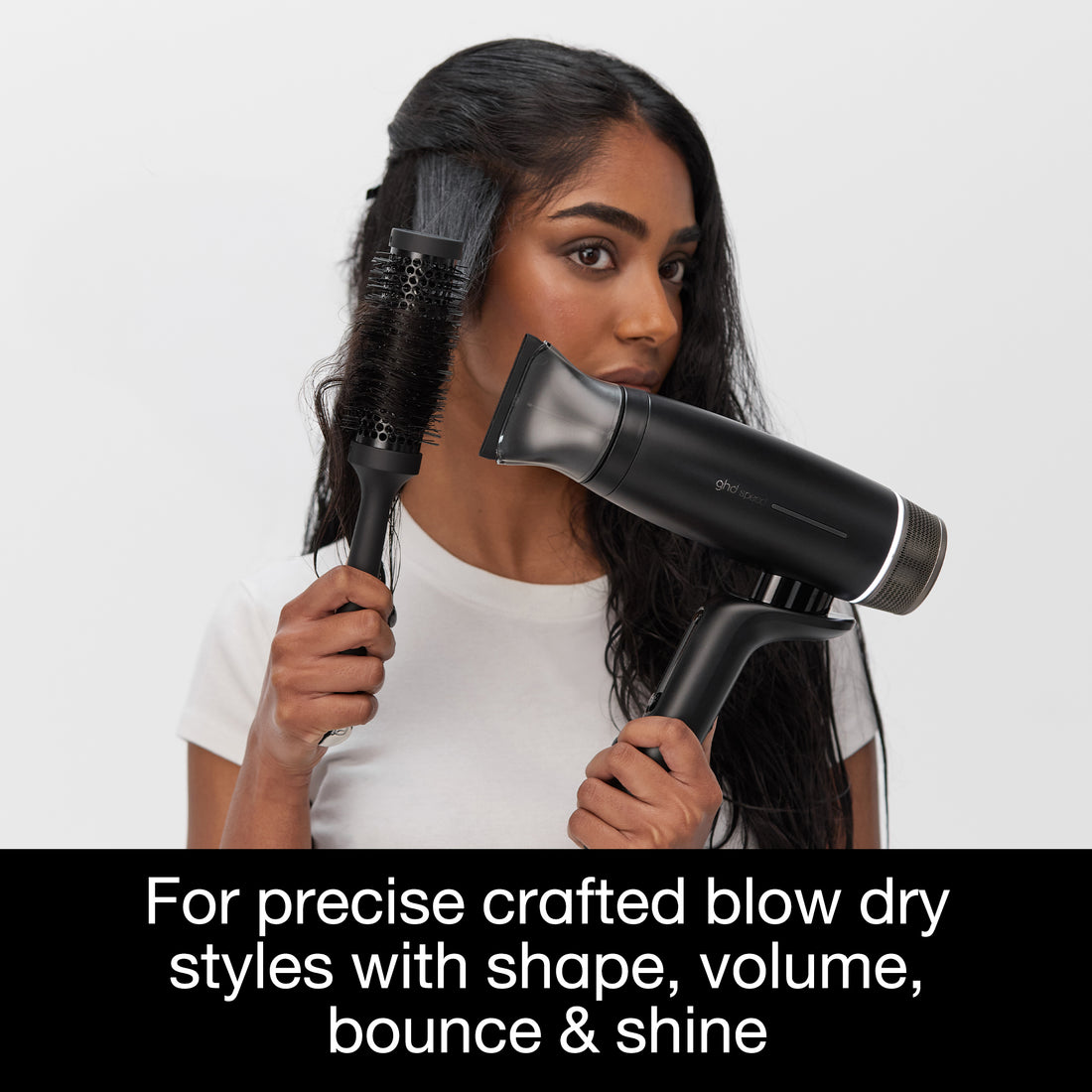 ghd Professional Precision Styling Concentrator Nozzle, 66mm - In Black