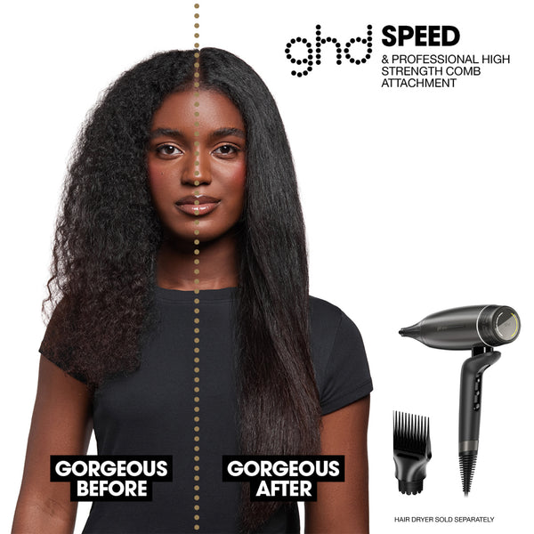 ghd Professional High Strength Hair Dryer Comb - In Black