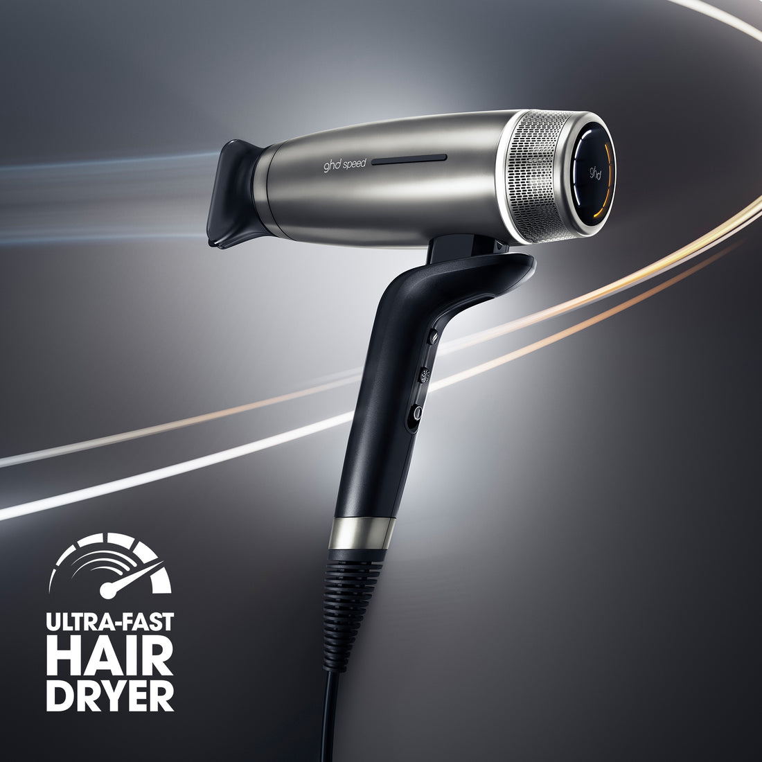 ghd Speed Hair Dryer - In Titanium Black