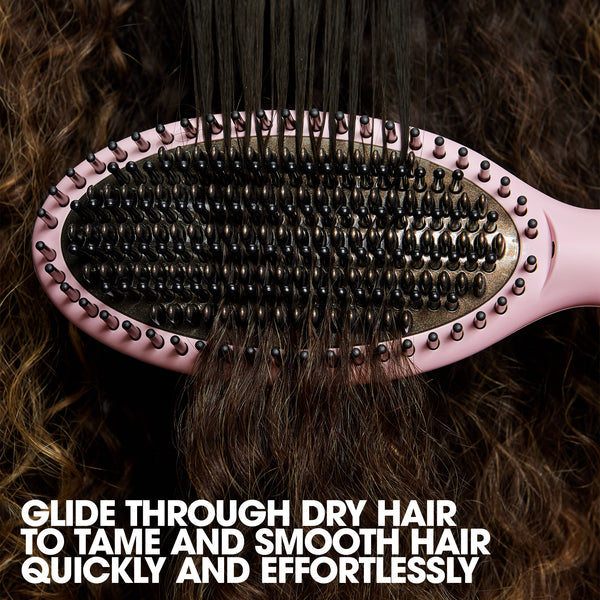 ghd Glide - Charity Limited Edition Hot Brush in Pink Sorbet