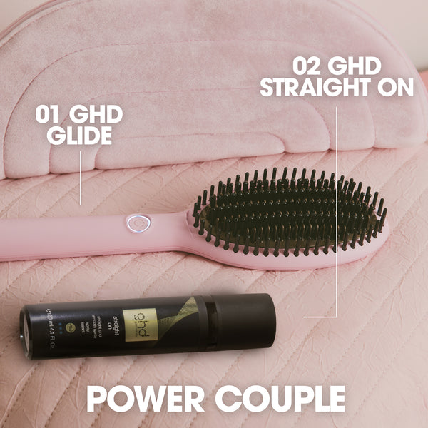 ghd Glide - Charity Limited Edition Hot Brush in Pink Sorbet