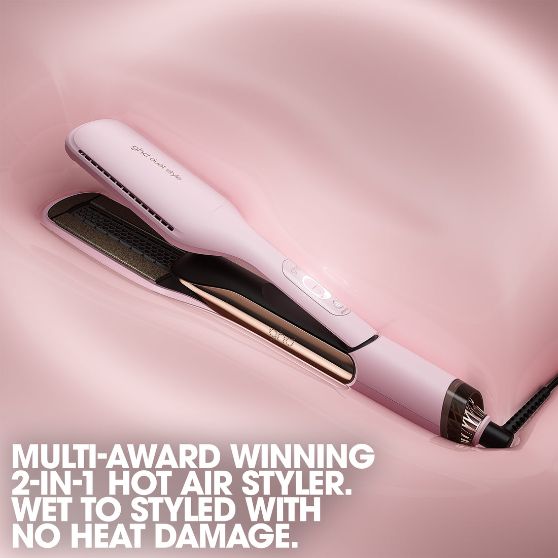 ghd Duet Style - Charity Limited Edition Hot Air Styler in Pink Sorbet