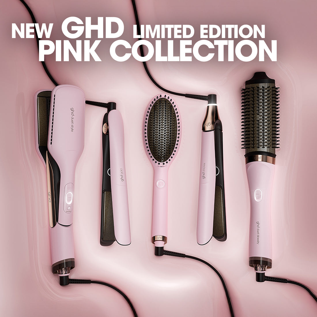 ghd Duet Style - Charity Limited Edition Hot Air Styler in Pink Sorbet