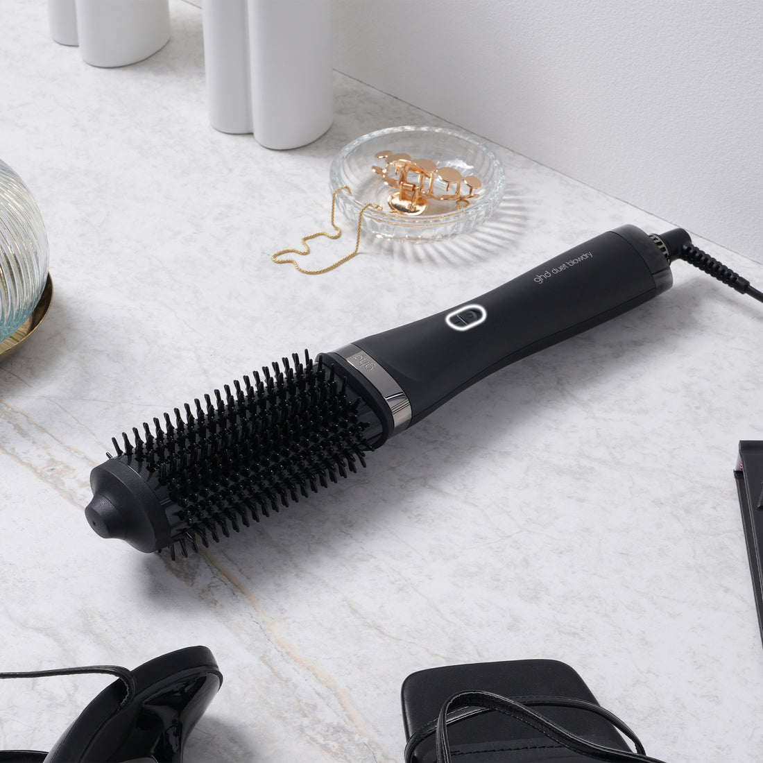 ghd Duet Blowdry - Hair Dryer Brush (Black)